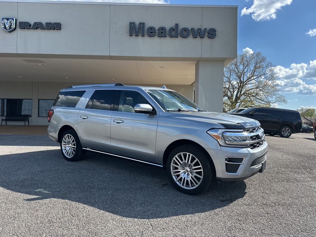 Iconic Silver Metallic 2024 Ford Expedition MAX Limited 4WD SUV / Crossover Four-Wheel Drive 10-Speed Automatic