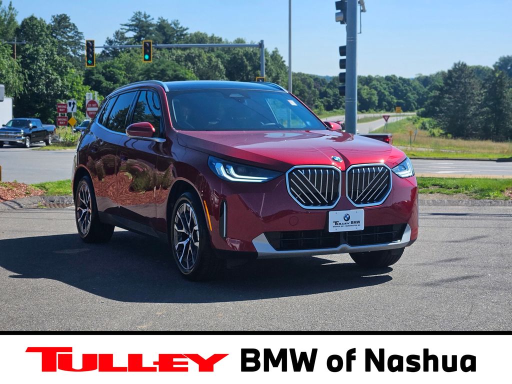 Vegas Red Metallic 2025 BMW X3 SUV / Crossover All-Wheel Drive 8-Speed Automatic