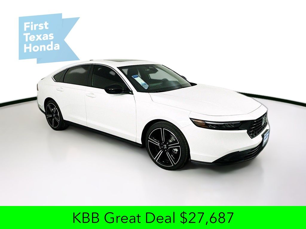 Used Car 2025 Honda Accord Hybrid  Sport For Sale Under $30,000 In Austin, Texas