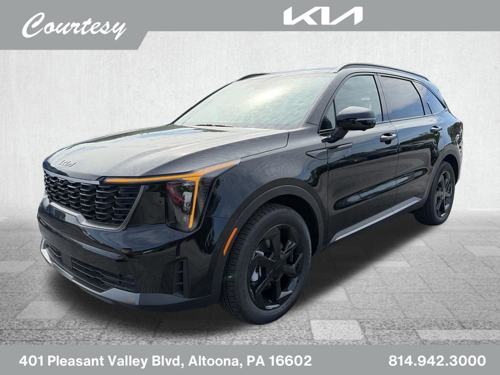 Aurora Black 2026 Kia Sorento Hybrid SUV / Crossover All-Wheel Drive 6-Speed Automatic