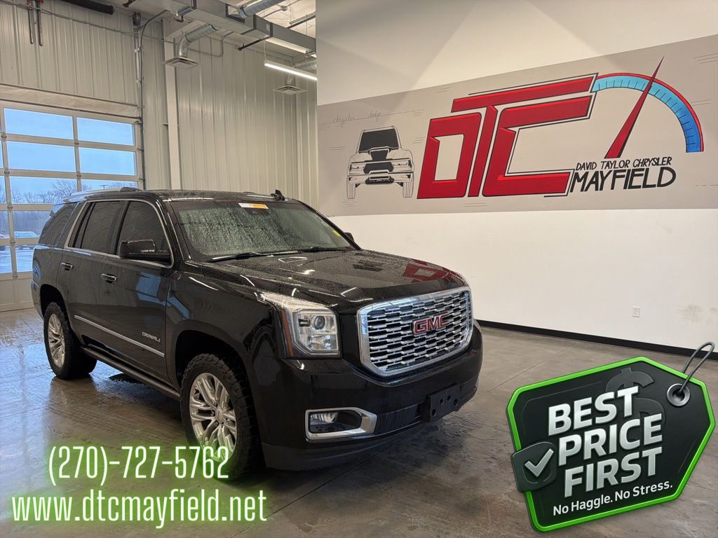 Onyx Black 2020 GMC Yukon Denali 4WD SUV / Crossover Four-Wheel Drive