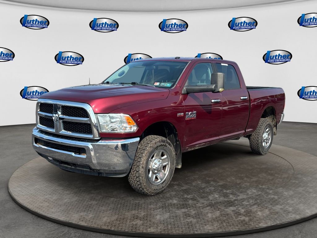 2017 Ram 2500 SLT Red at Klick Lewis Buick Chevrolet