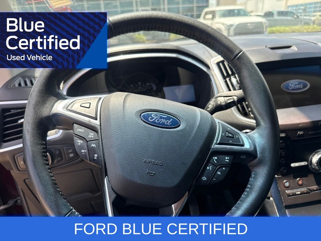 2019 Ford Edge Titanium Red at Durrett Motor Company