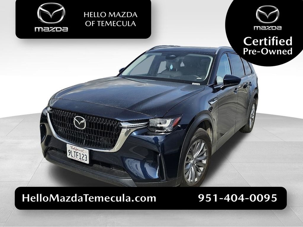 Deep Crystal Blue Mica 2024 Mazda CX-90 PHEV Preferred AWD SUV / Crossover All-Wheel Drive 8-Speed Automatic