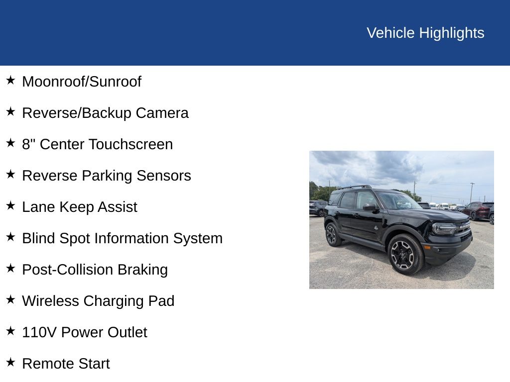 2024 Ford Bronco Sport Outer Banks