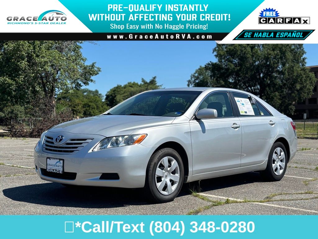 Classic Silver Metallic 2009 Toyota Camry Sedan 5-Speed Automatic Overdrive