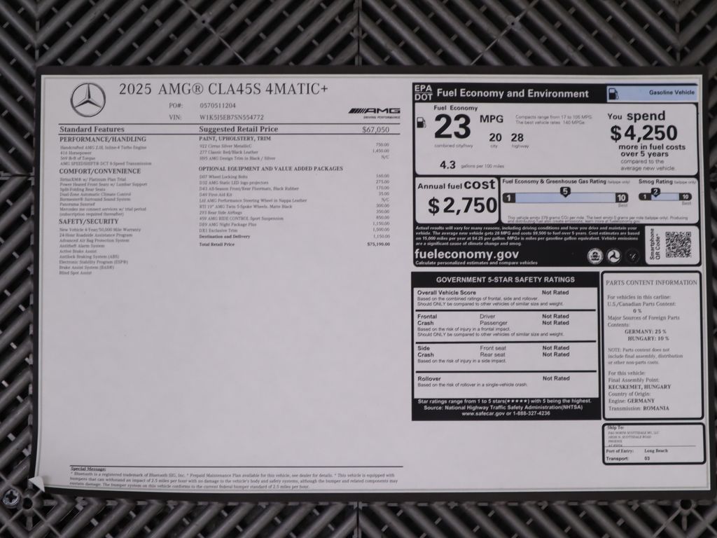 2025 Mercedes-Benz CLA 45 AMG 9