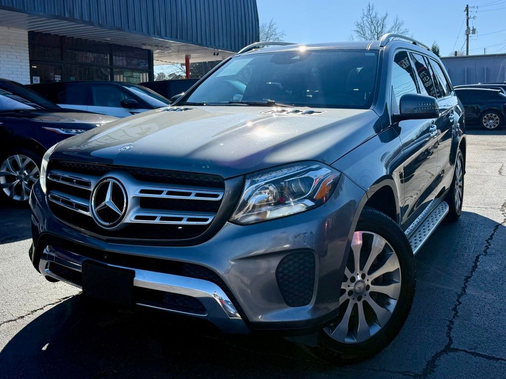Gray 2017 Mercedes-Benz GLS SUV / Crossover All-Wheel Drive 9-Speed Automatic