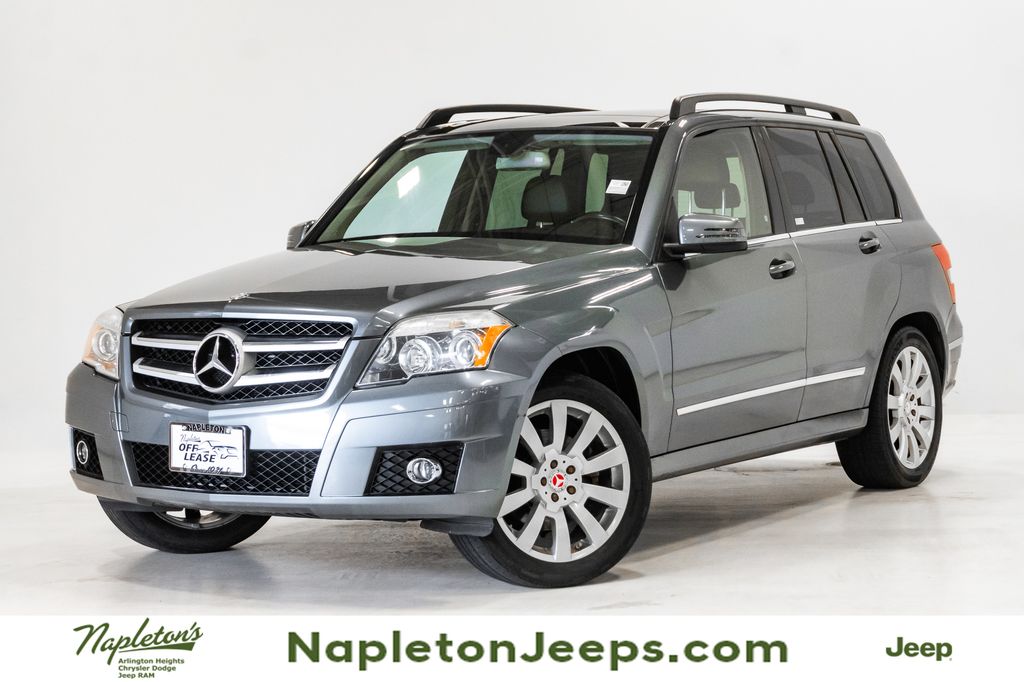 Palladium Silver Metallic 2012 Mercedes-Benz GLK SUV / Crossover All-Wheel Drive 7-Speed Automatic