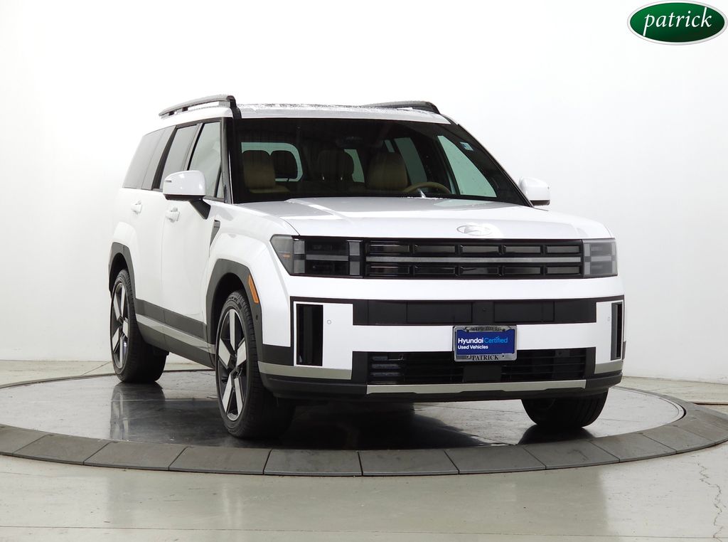 Serenity White 2026 Hyundai Santa Fe Hybrid Limited FWD SUV / Crossover Front-Wheel Drive 6-Speed Automatic