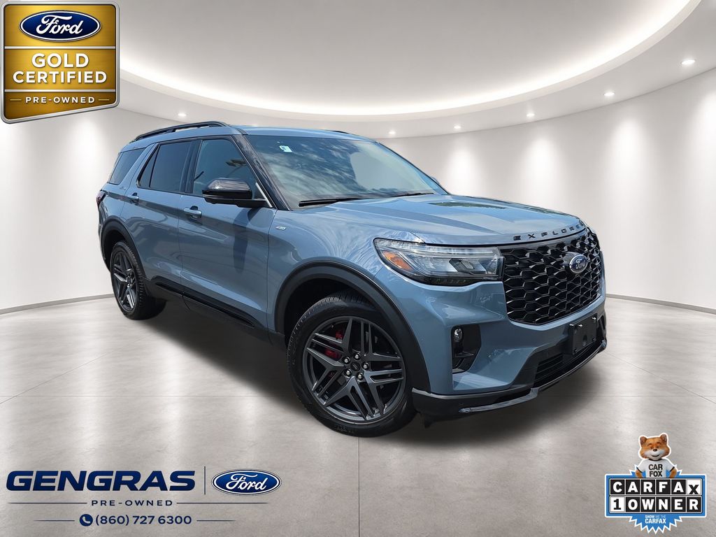 Vapor Blue 2025 Ford Explorer SUV / Crossover All-Wheel Drive Automatic