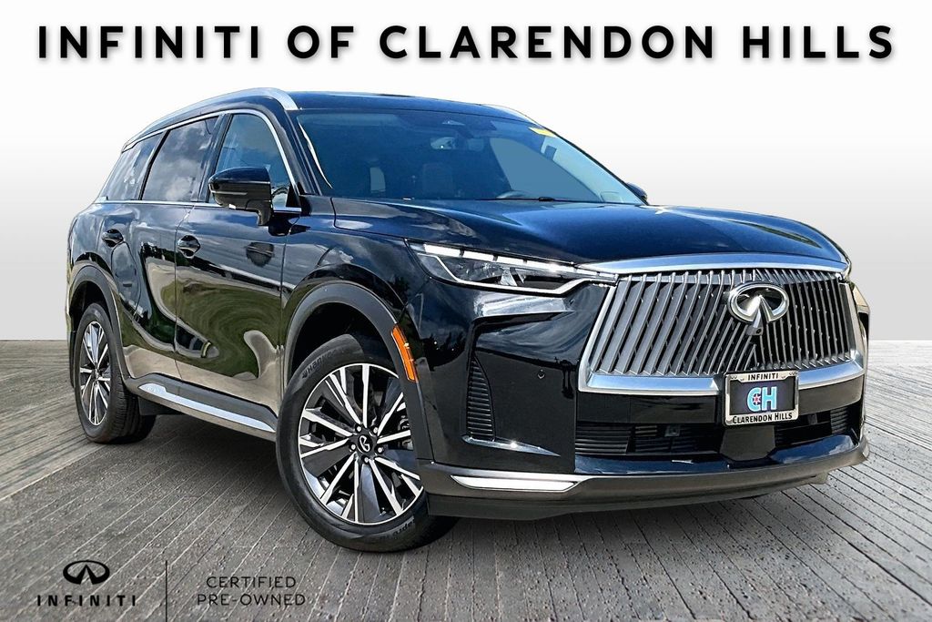 Mineral Black 2026 INFINITI QX60 Luxe AWD SUV / Crossover All-Wheel Drive 9-Speed Automatic