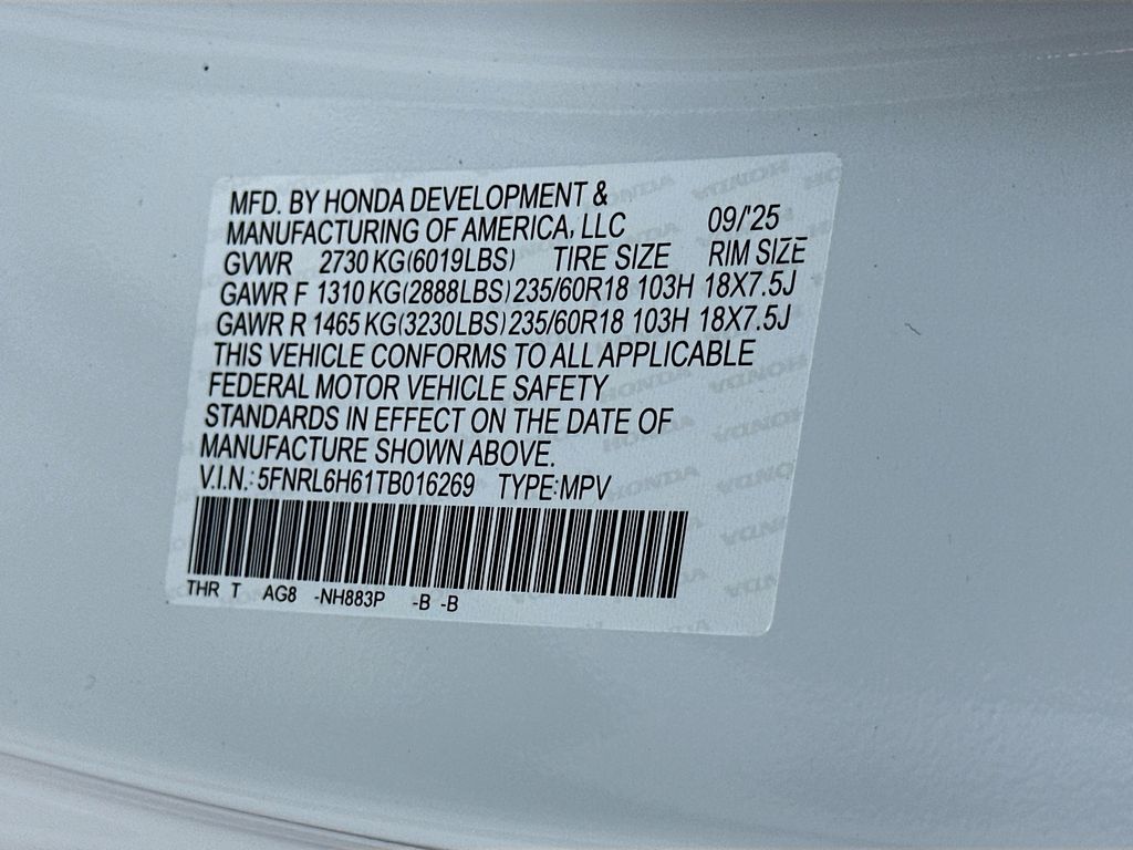 Thumbnail: 2026 Honda Odyssey - 23