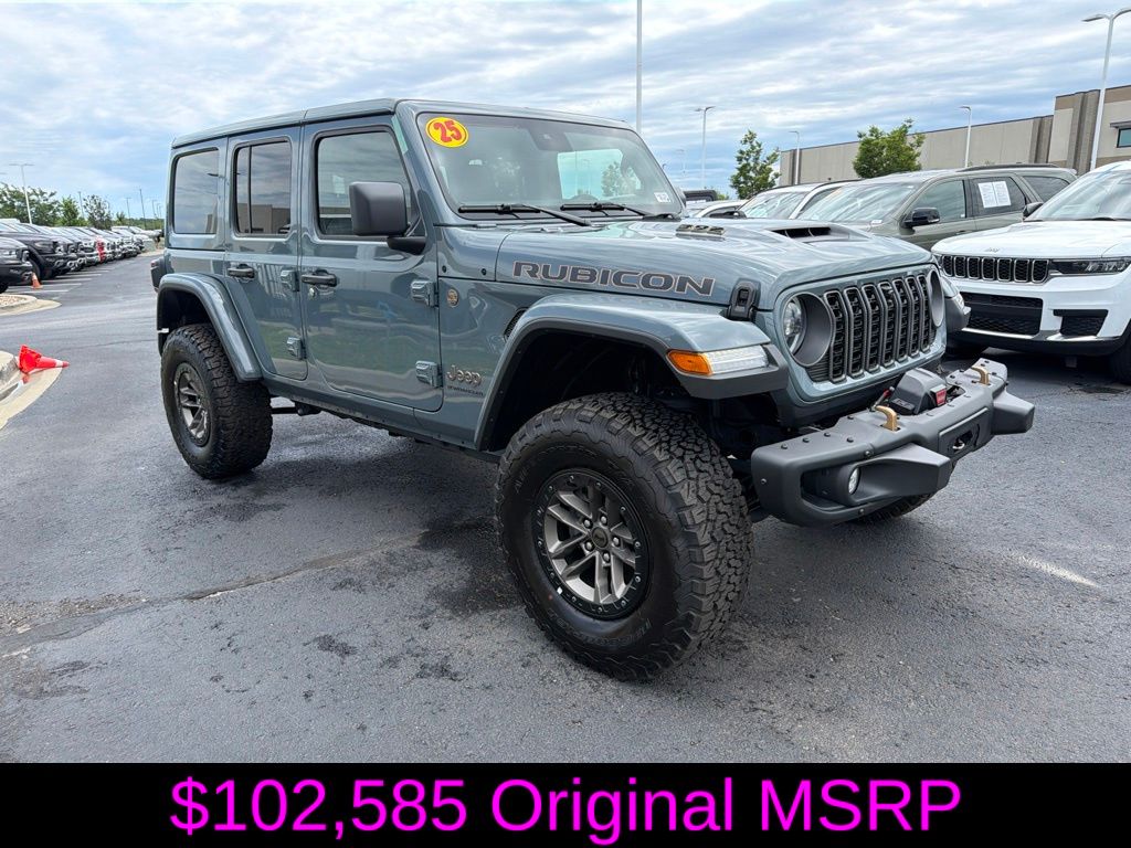 Anvil Clear Coat 2025 Jeep Wrangler SUV / Crossover Four-Wheel Drive 8-Speed Automatic
