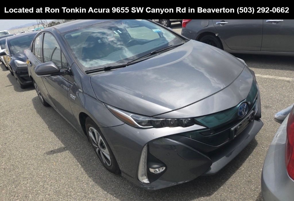 Magnetic Gray Metallic 2019 Toyota Prius Prime Advanced FWD Hatchback Front-Wheel Drive Continuously Variable Transmission