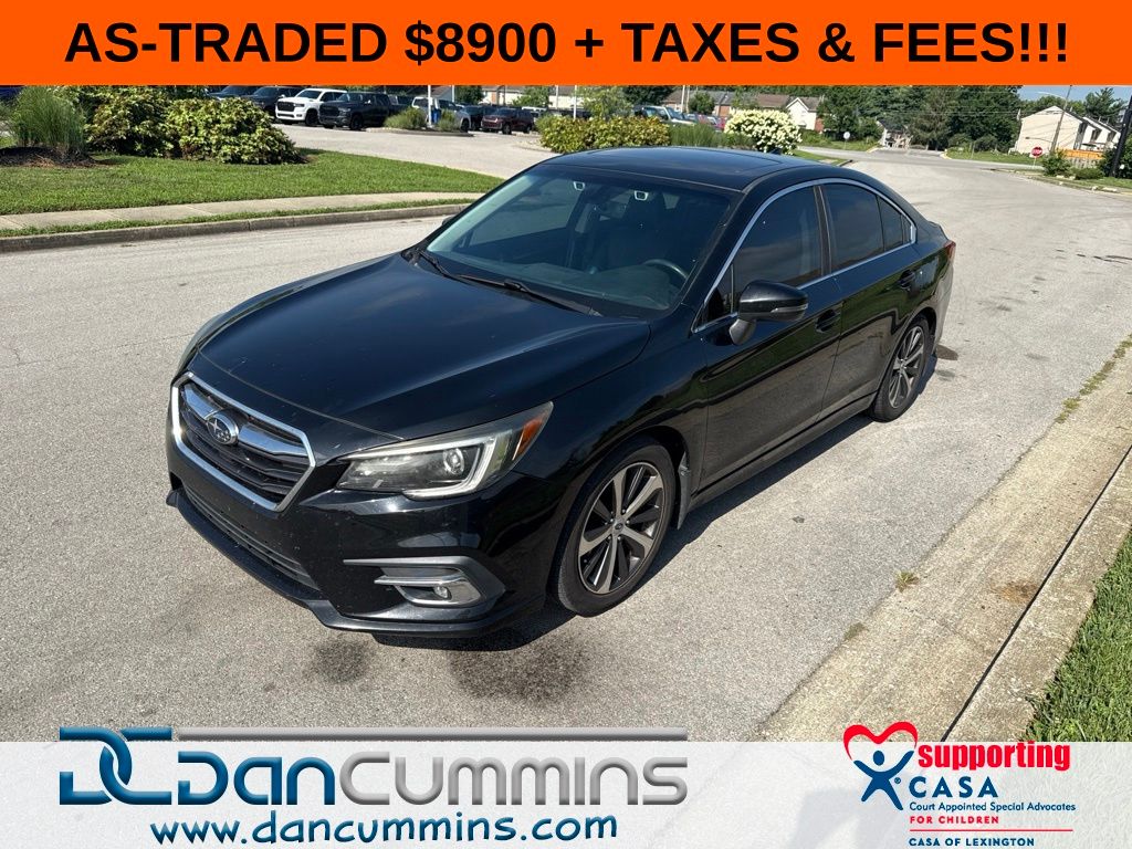 Crystal Black Silica 2018 Subaru Legacy Sedan All-Wheel Drive Continuously Variable Transmission