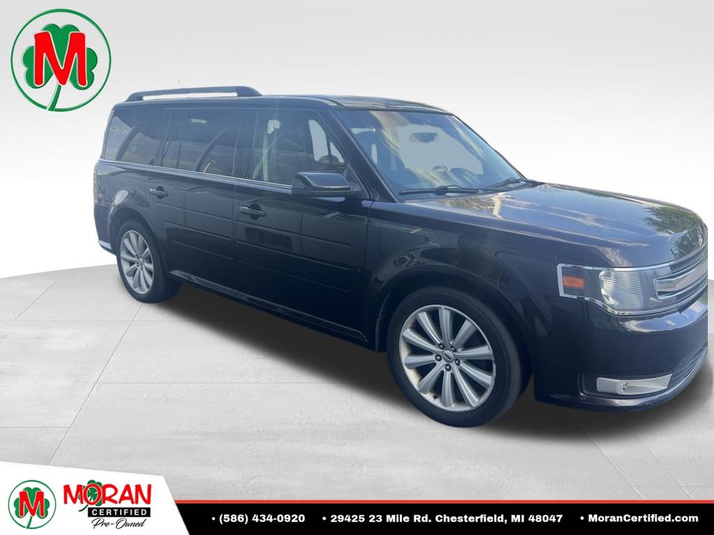 Brown Metallic 2014 Ford Flex SUV / Crossover All-Wheel Drive 6-Speed Automatic