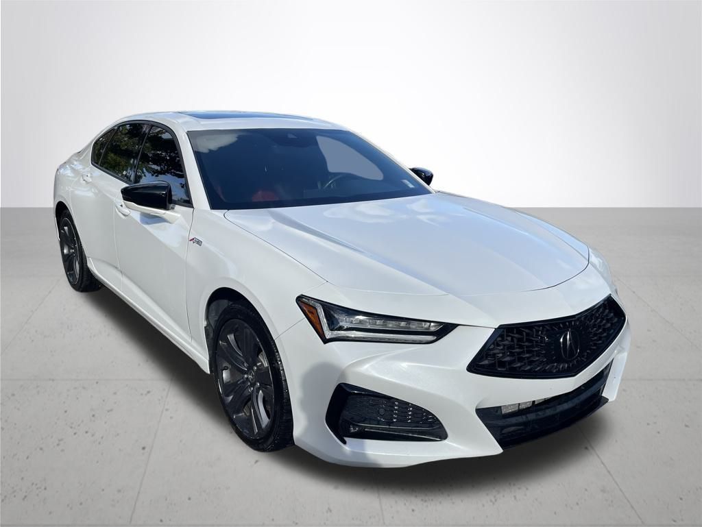 Used 2021 Acura TLX A-SPEC Package with VIN 19UUB5F51MA005527 for sale in Gladstone, OR