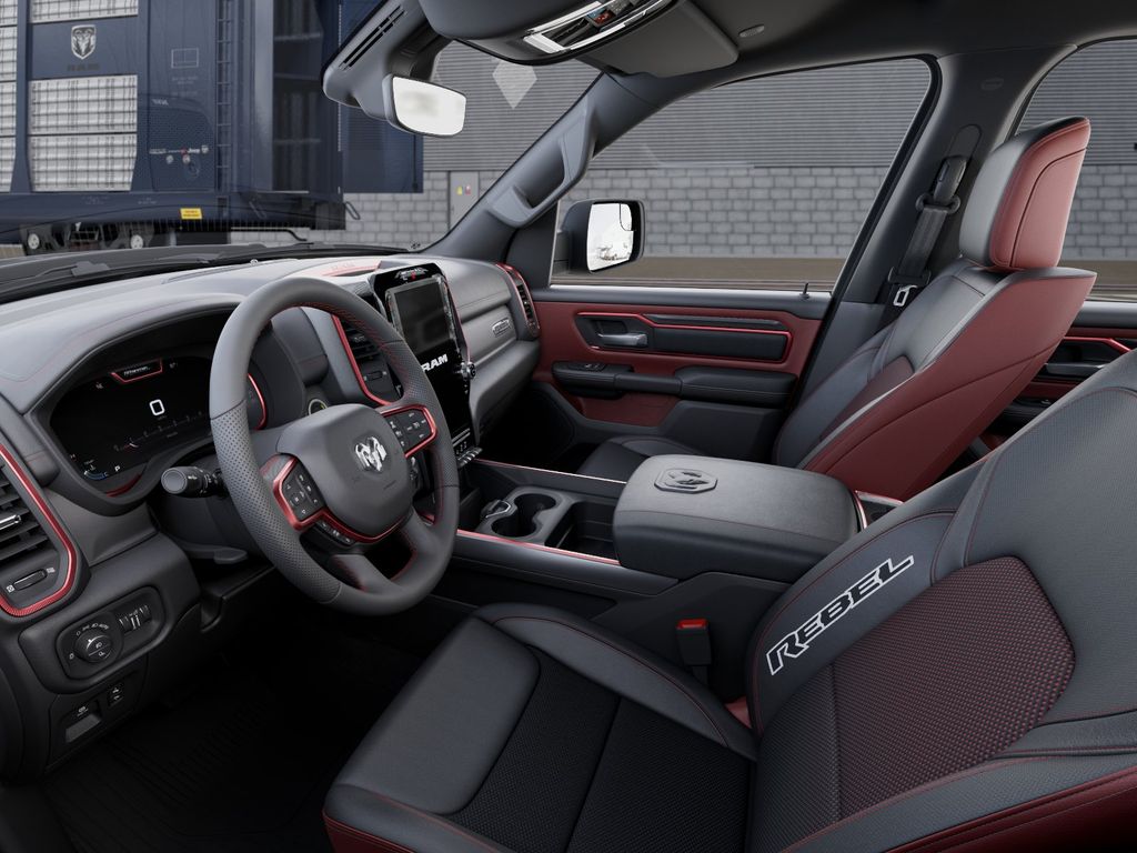 New 2026 Diamond Black Crystal Pearlcoat Ram Rebel image 22