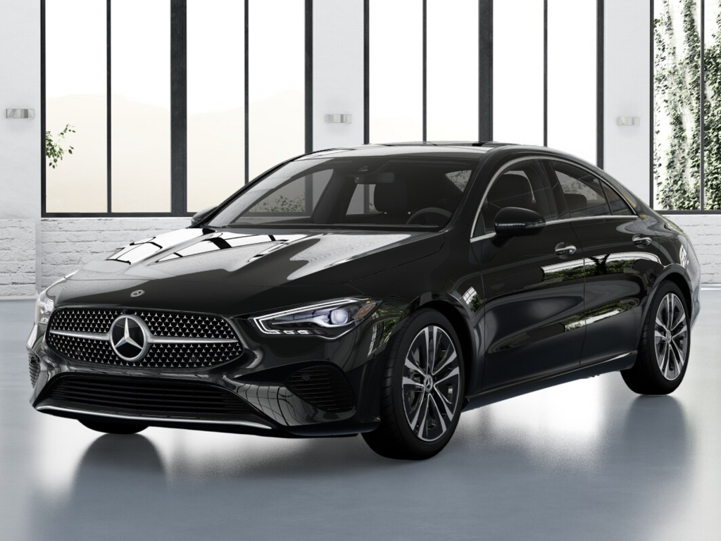 Black 2026 Mercedes-Benz CLA Coupe All-Wheel Drive 8-Speed Dual Clutch