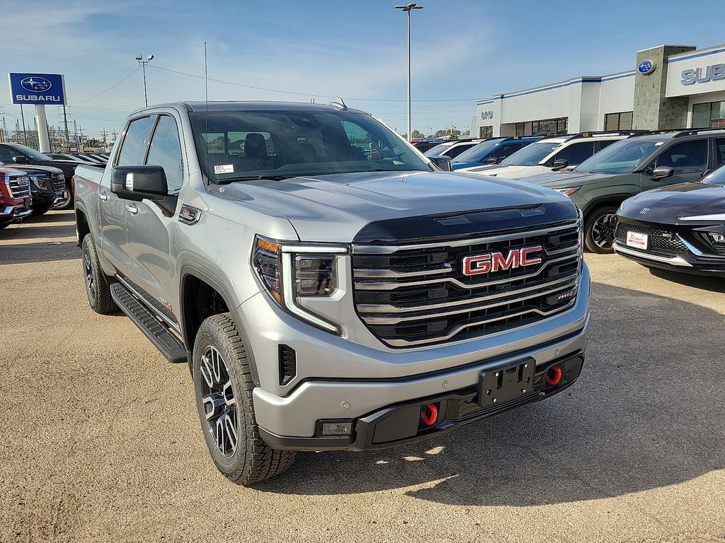 2026 GMC Sierra 1500 AT4 Silver at Brown Buick GMC