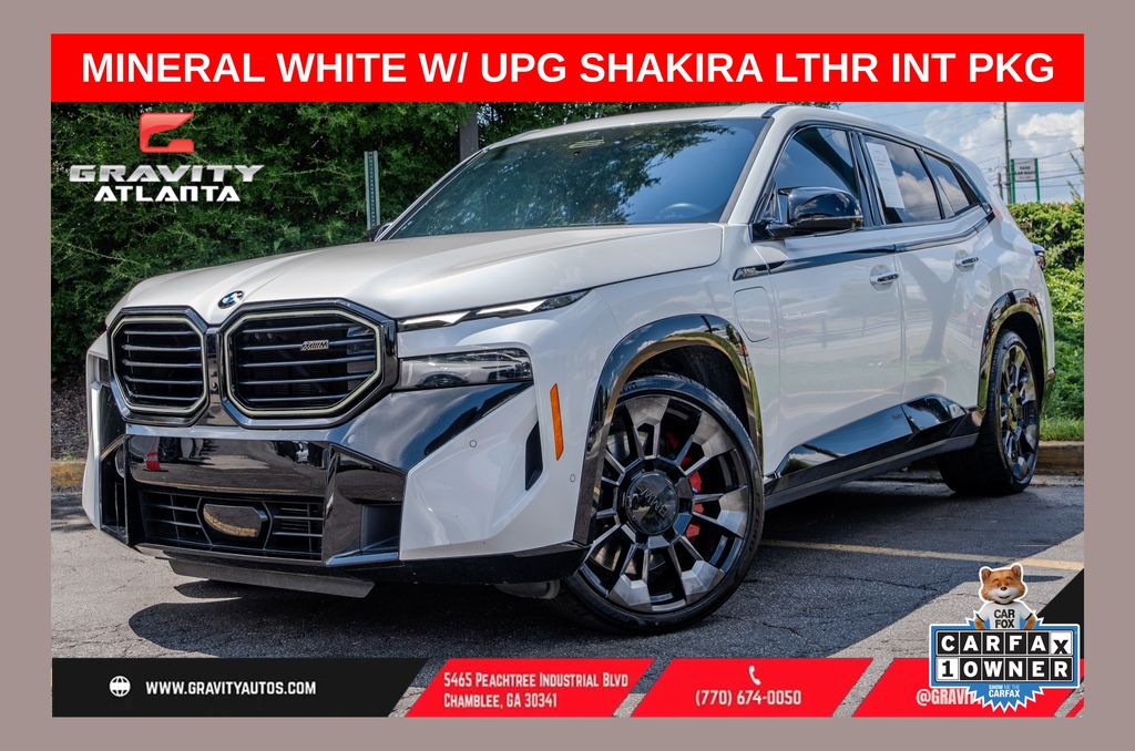 Mineral White Metallic 2023 BMW XM SUV / Crossover All-Wheel Drive 8-Speed Automatic