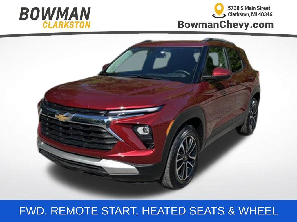 Red (Crimson Metallic) 2025 Chevrolet Trailblazer SUV / Crossover Front-Wheel Drive Continuously Variable Transmission