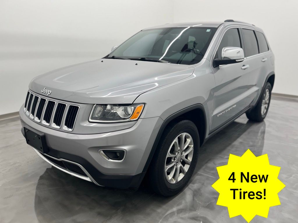 Billet Silver Metallic Clearcoat 2015 Jeep Grand Cherokee Limited 4WD SUV / Crossover Four-Wheel Drive 8-Speed Automatic