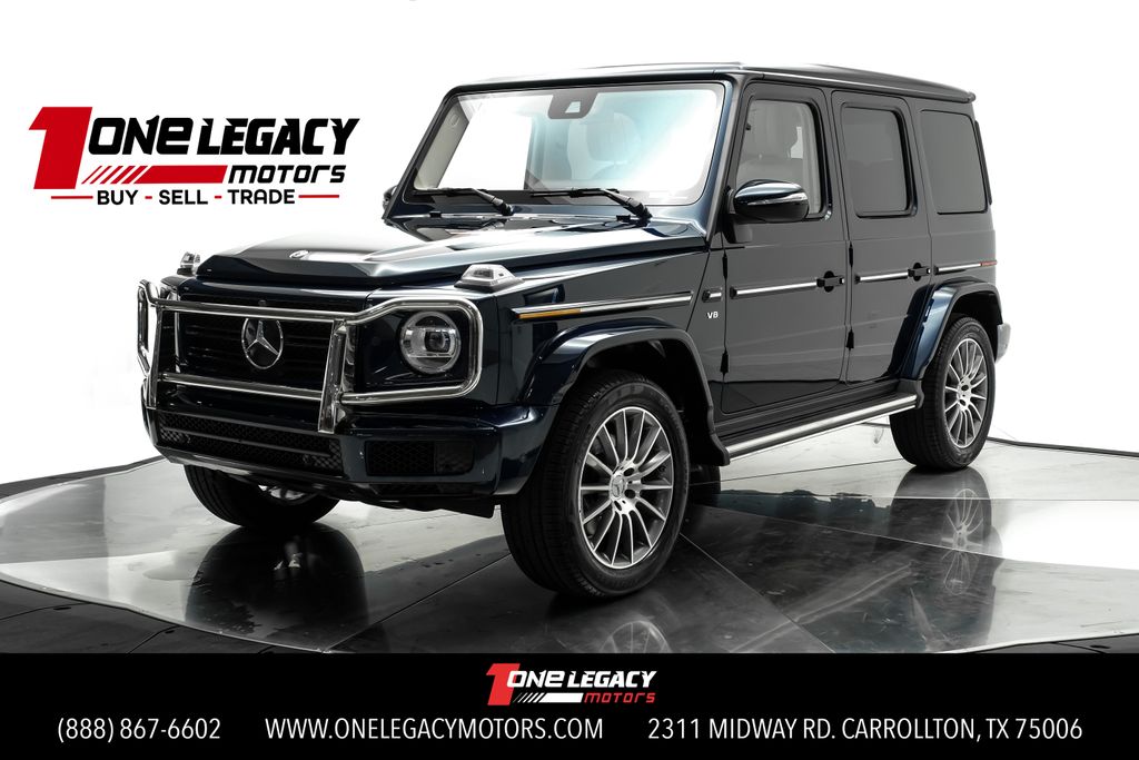 Lunar Blue Metallic 2019 Mercedes-Benz G-Class G 550 4MATIC SUV / Crossover All-Wheel Drive 9-Speed Automatic