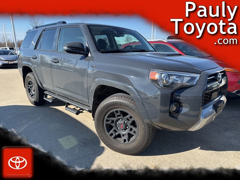 Gray 2024 Toyota 4Runner TRD Off-Road Premium 4WD SUV / Crossover Four-Wheel Drive 5-Speed Automatic