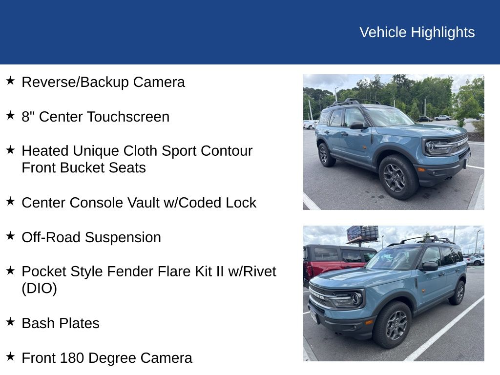 2022 Ford Bronco Sport Badlands