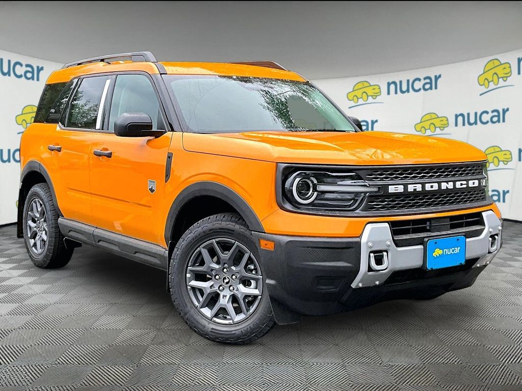 Orange Fury Metallic Tri-Coat 2026 Ford Bronco Sport SUV / Crossover All-Wheel Drive 8-Speed Automatic