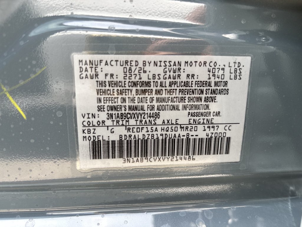 New 2027 Nissan Sentra Sedan