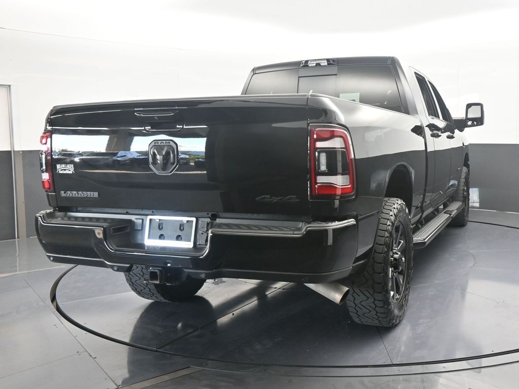Used 2024 Diamond Black Crystal Pearlcoat Ram Laramie image 5