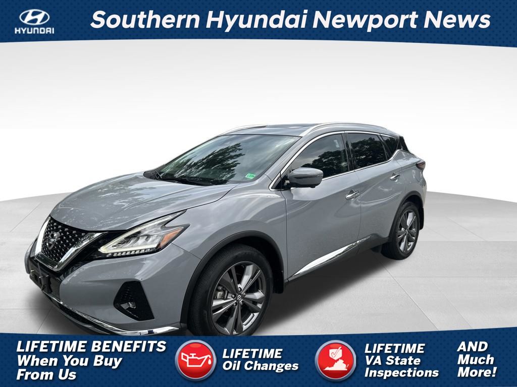 Boulder Gray Pearl 2021 Nissan Murano SUV / Crossover All-Wheel Drive Continuously Variable Transmission
