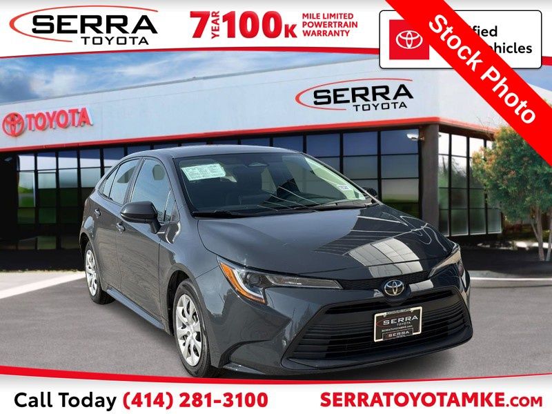 Underground 2024 Toyota Corolla LE FWD Sedan Front-Wheel Drive Continuously Variable Transmission