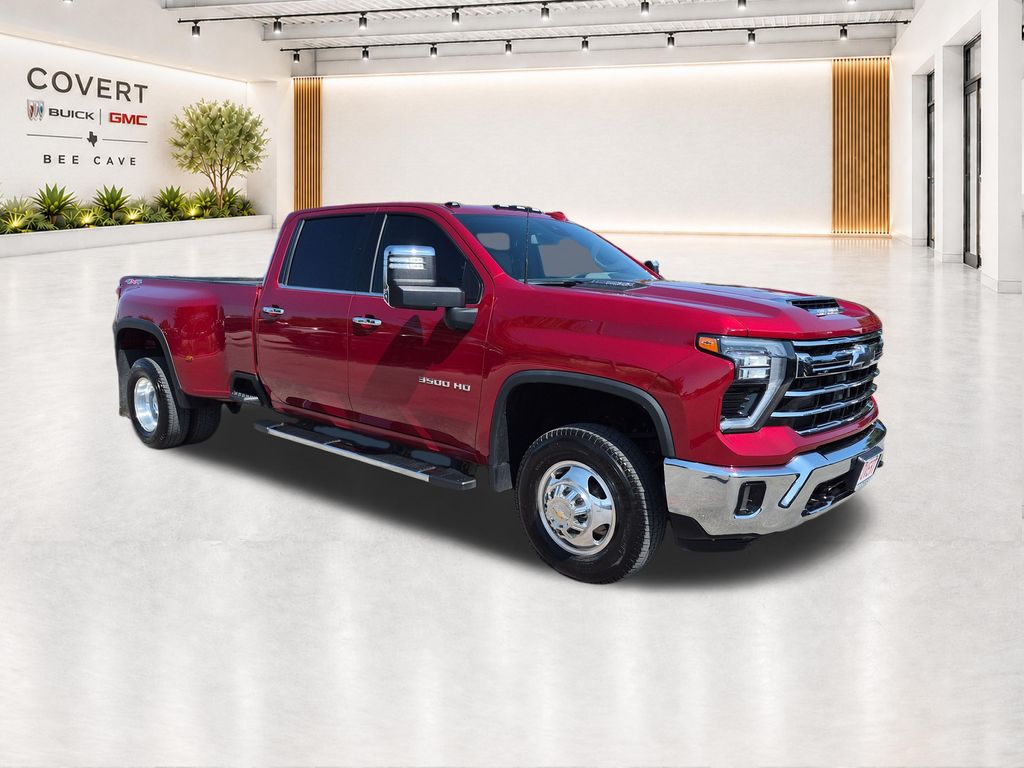 Radiant Red 2024 Chevrolet Silverado 3500HD Pickup Truck Four-Wheel Drive Automatic
