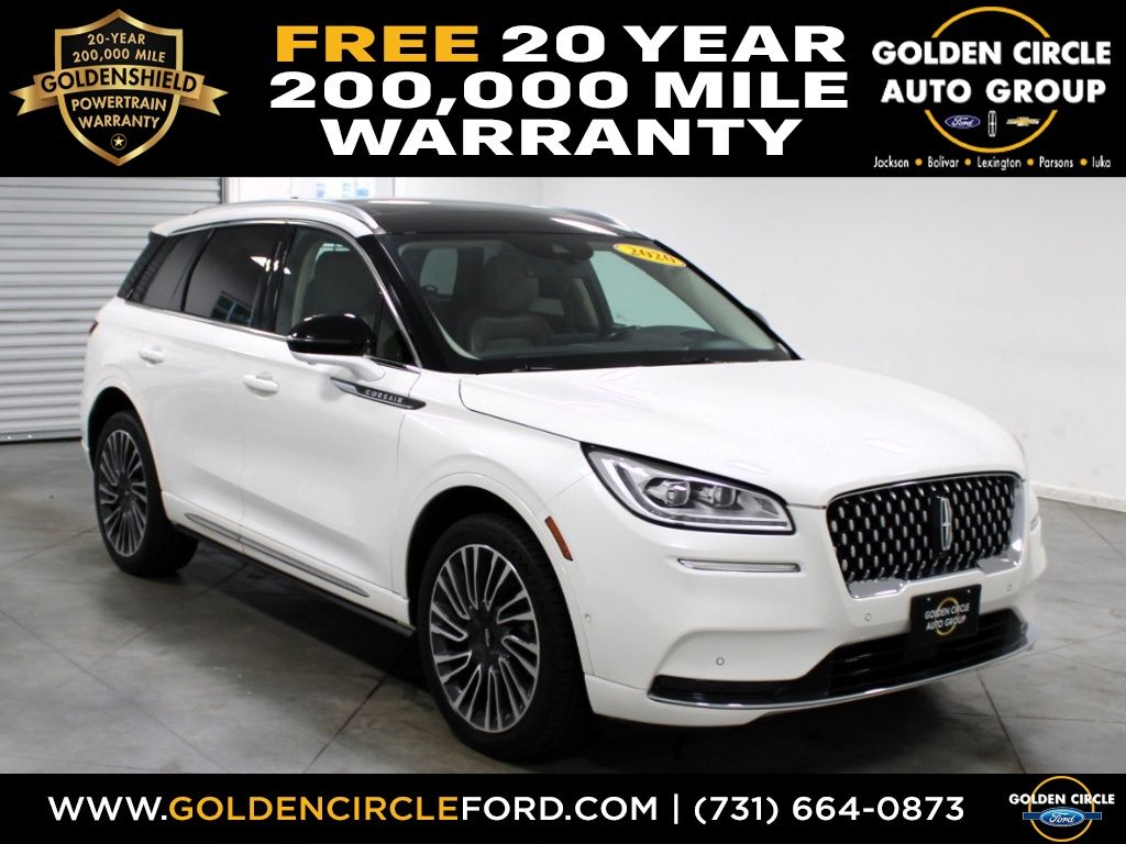 Pristine White 2020 Lincoln Corsair SUV / Crossover All-Wheel Drive 8-Speed Automatic