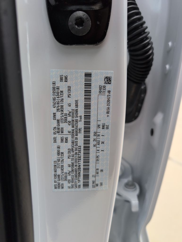 New 2026 White Ford Lariat image 36