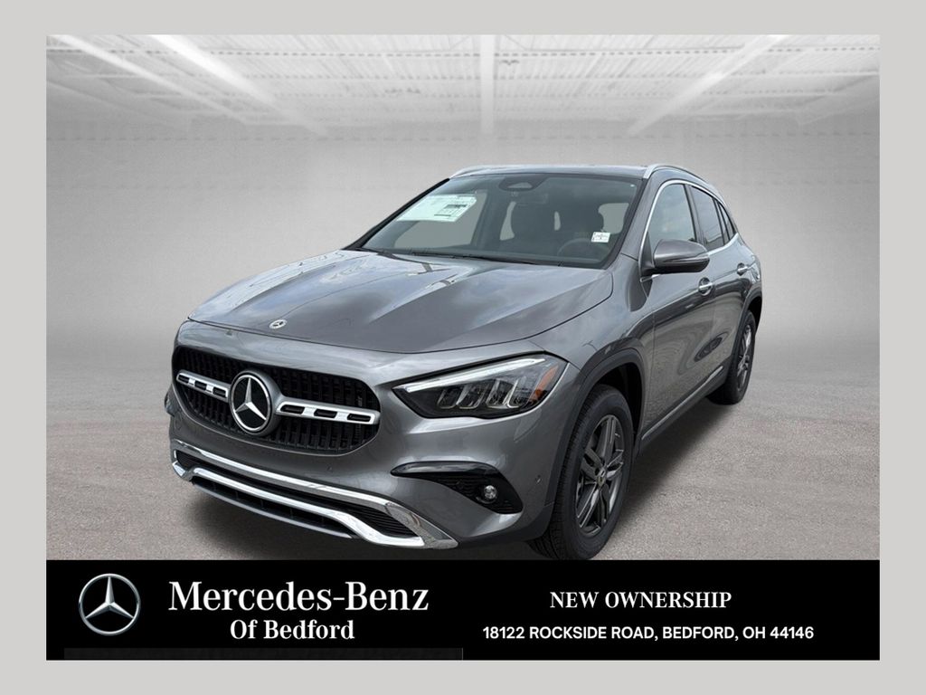 Gray (Mountain Grey Metallic) 2026 Mercedes-Benz GLA SUV / Crossover All-Wheel Drive 8-Speed Dual Clutch