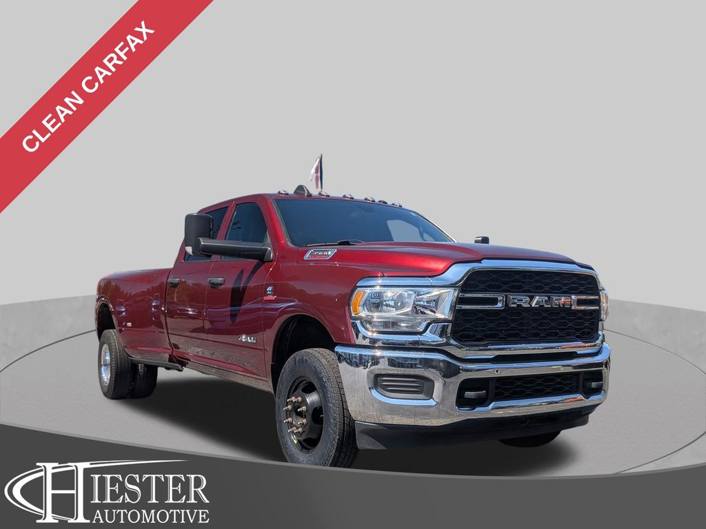 Delmonico Red Pearlcoat 2021 RAM 3500 Pickup Truck Four-Wheel Drive 6-Speed Automatic