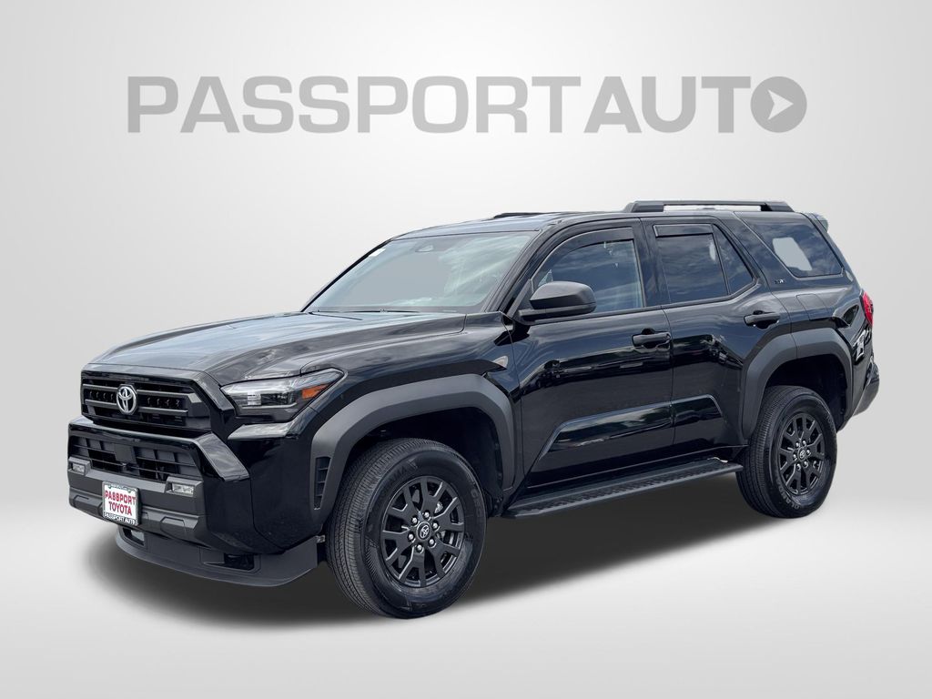 Black 2025 Toyota 4Runner SUV / Crossover Four-Wheel Drive Automatic