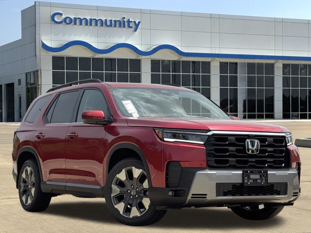 2026 Honda Pilot Elite Red at Community Honda