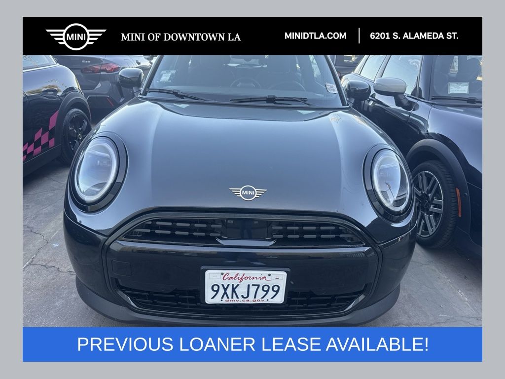 Midnight Black 2026 MINI Cooper Hatchback Front-Wheel Drive 7-Speed Automatic