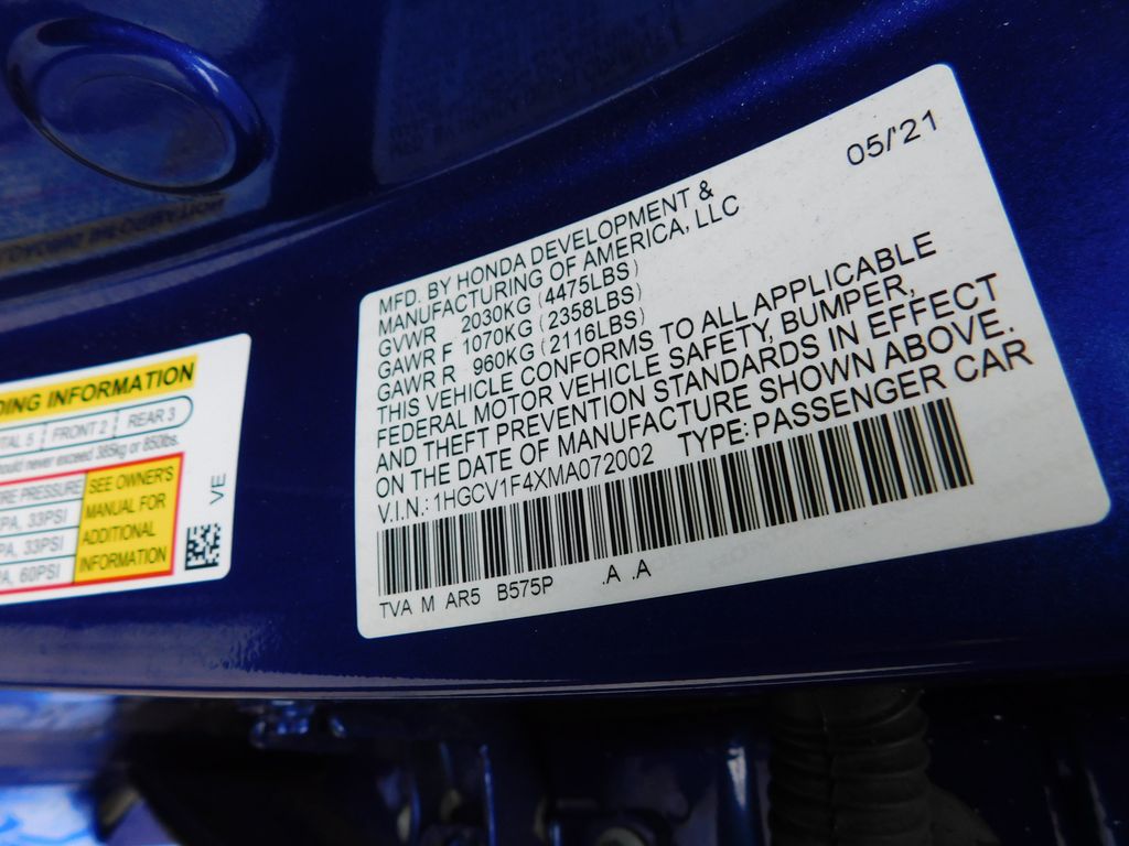 Thumbnail: 2021 Honda Accord - 8