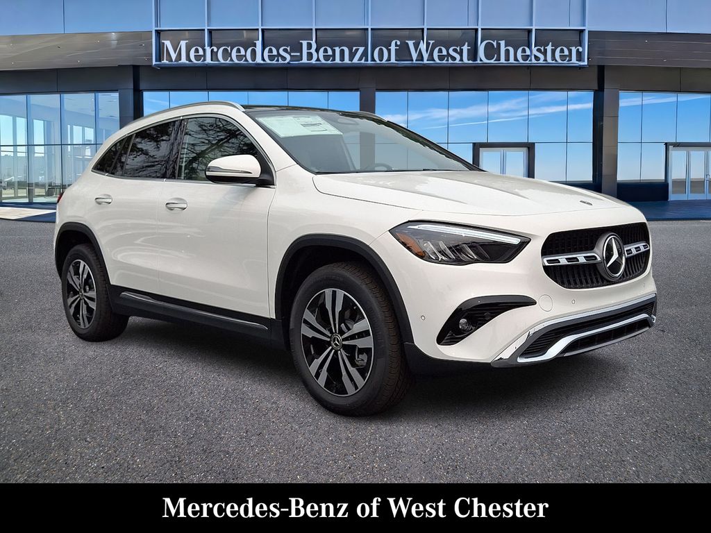 Polar White 2026 Mercedes-Benz GLA SUV / Crossover All-Wheel Drive 8-Speed Dual Clutch