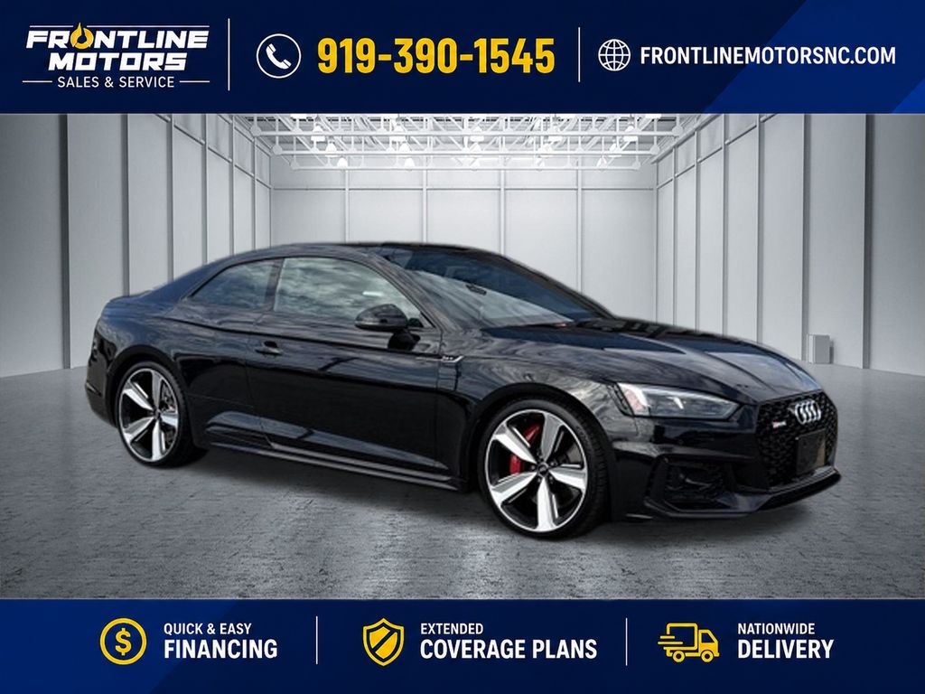 Mythos Black Metallic 2018 Audi RS 5 Coupe All-Wheel Drive 8-Speed Automatic