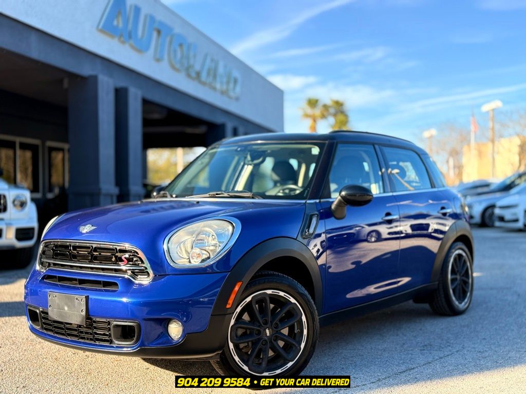 Blue Metallic 2015 MINI Countryman SUV / Crossover Front-Wheel Drive 6-Speed Automatic
