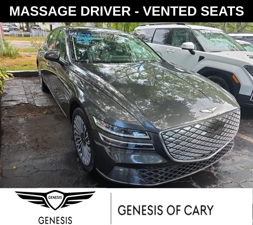 Makalu Gray 2024 Genesis G80 Sedan All-Wheel Drive 1-Speed Automatic