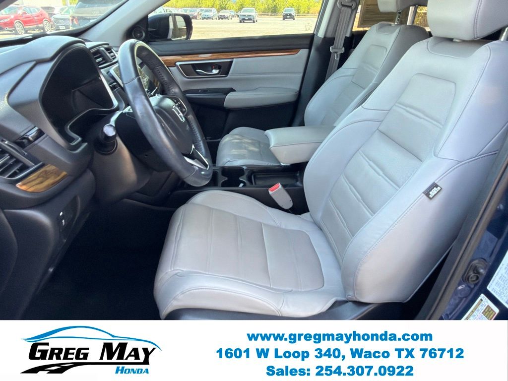2019 Honda CR-V EX-L Blue at Greg May Honda